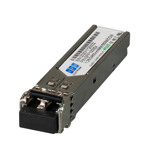 EFB SFP Modul 550m Multimode Gigabit Highspeed Datenübertragungen in Glasfaser Netzwerken