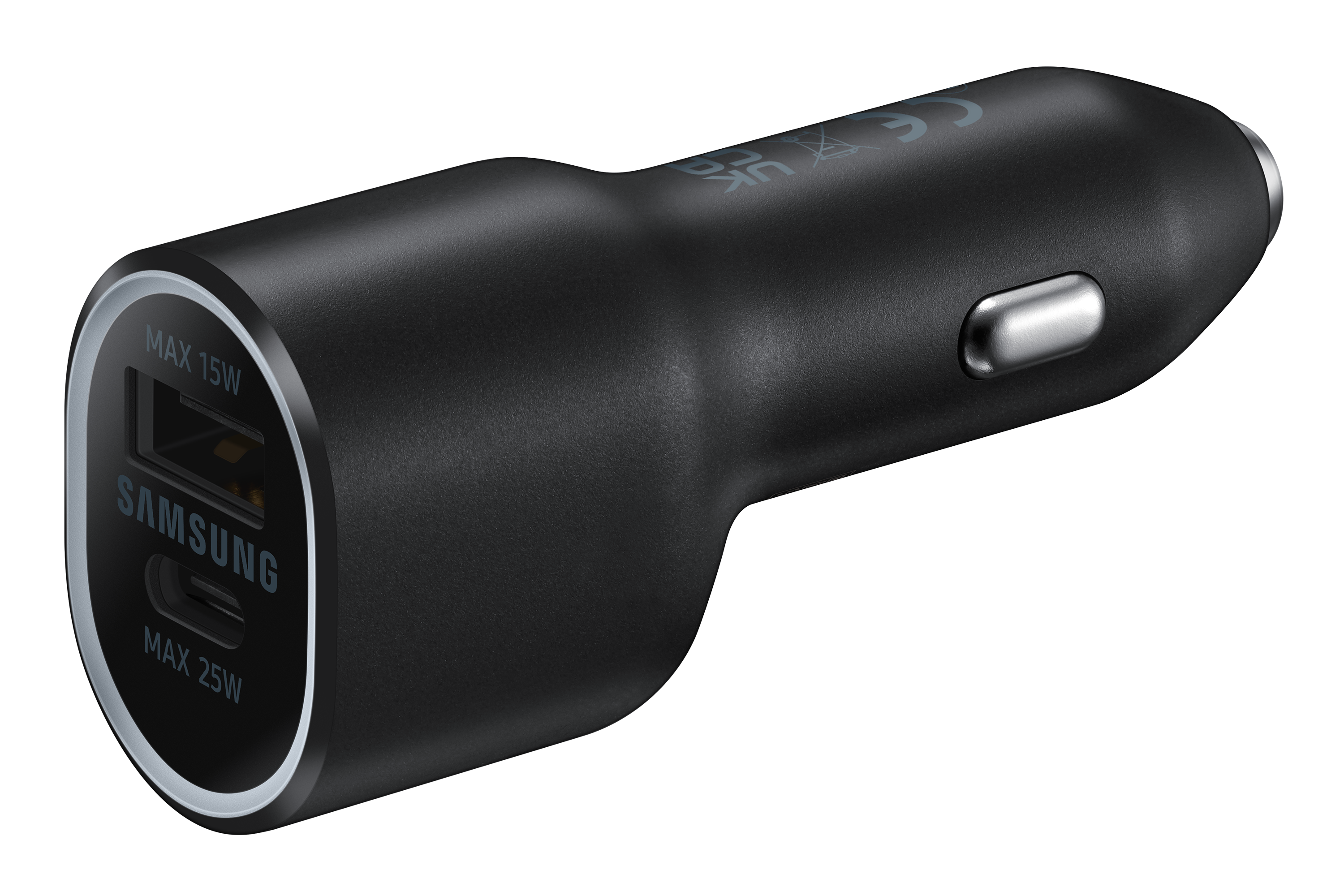 Samsung KFZ-Ladegerät USB-C 25W/USB 15W schwarz
