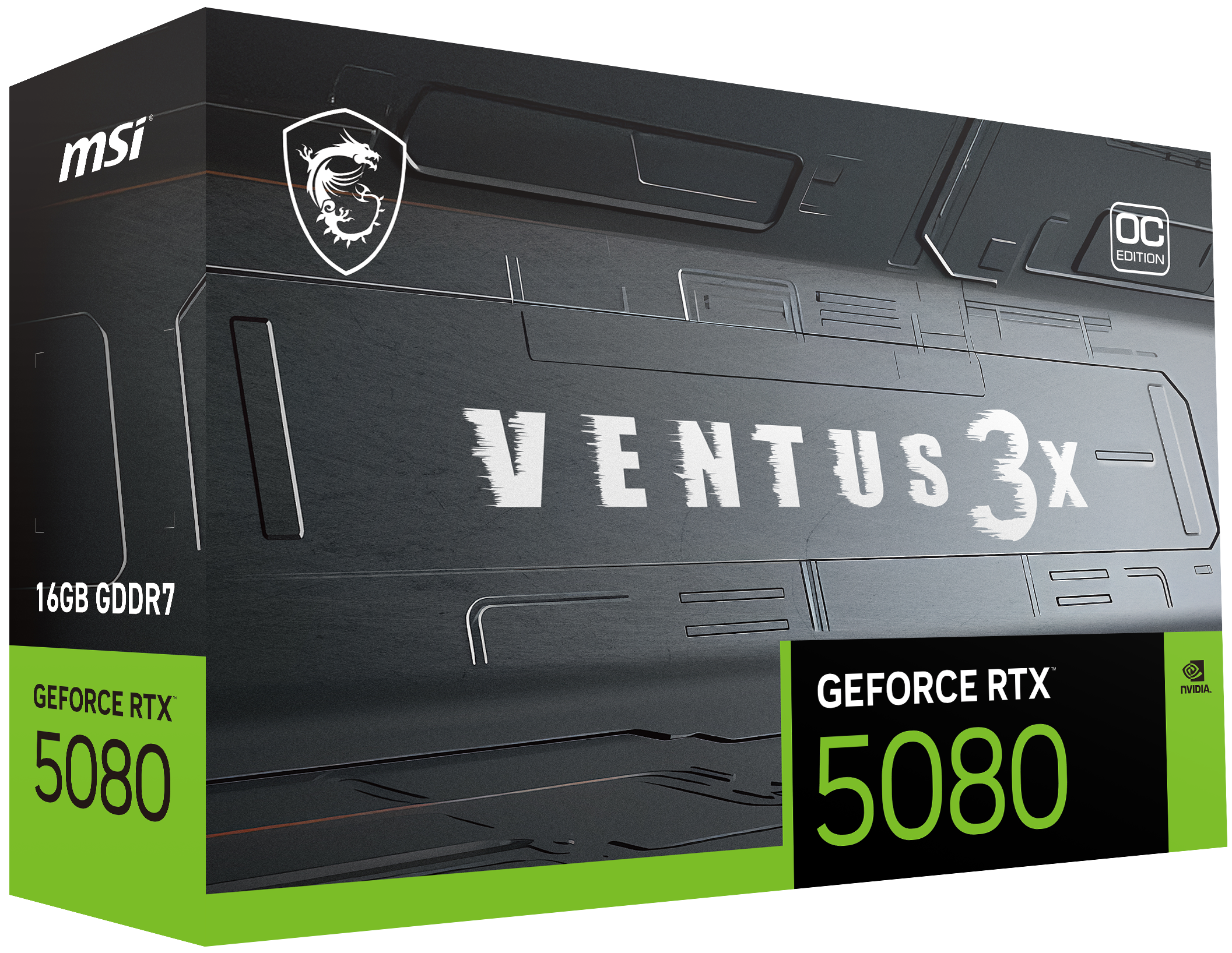 GeForce RTX 5080 VENTUS 3X OC, Grafikkarte