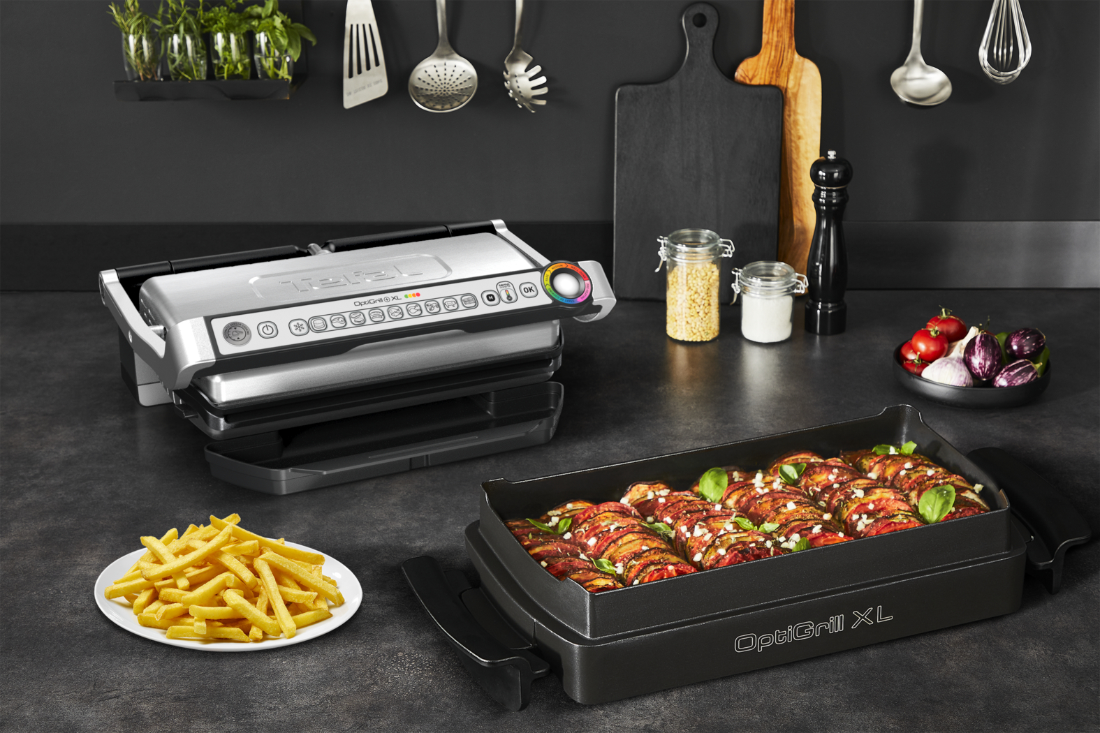 Backschale XA727810, für OptiGrill+ XL, Grillschale