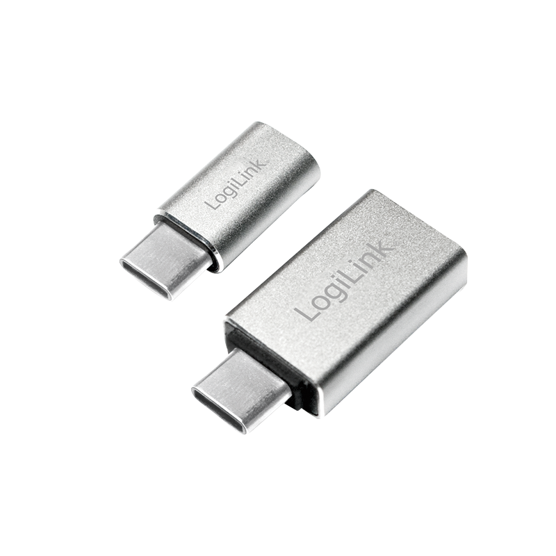Logilink Adapter 2stk. USB-A/Type-C Micro-USB/Type-C