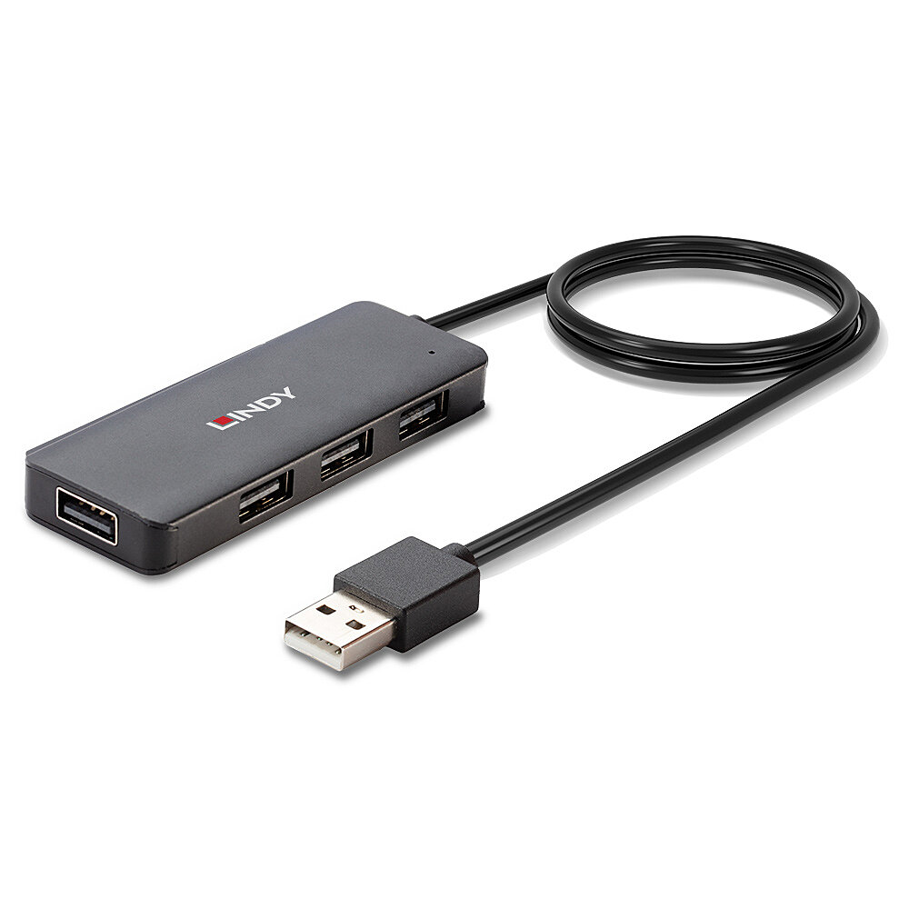 4 Port USB 2.0 Hub, USB-Hub