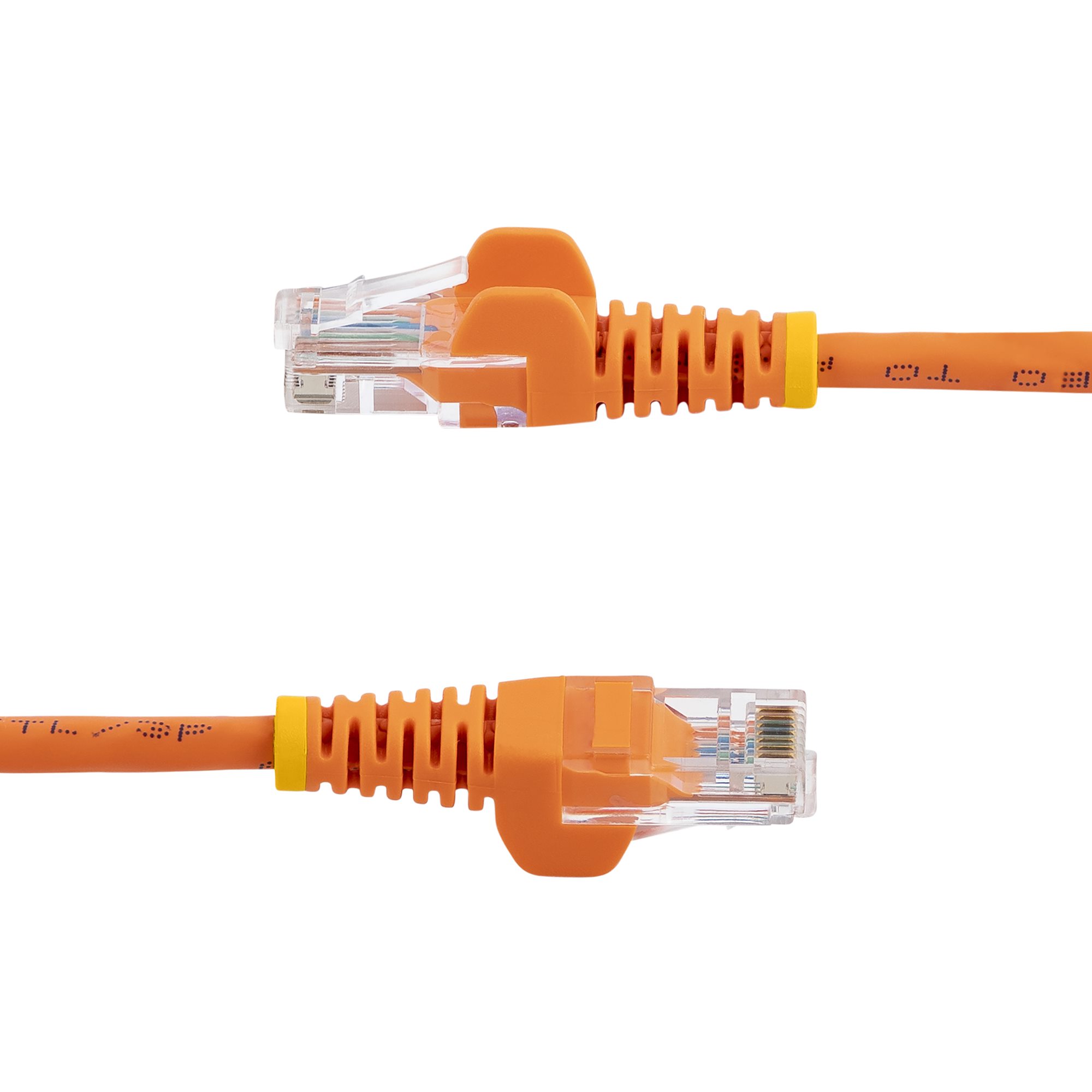 2M ORANGE CAT 5E PATCH CABLE .
