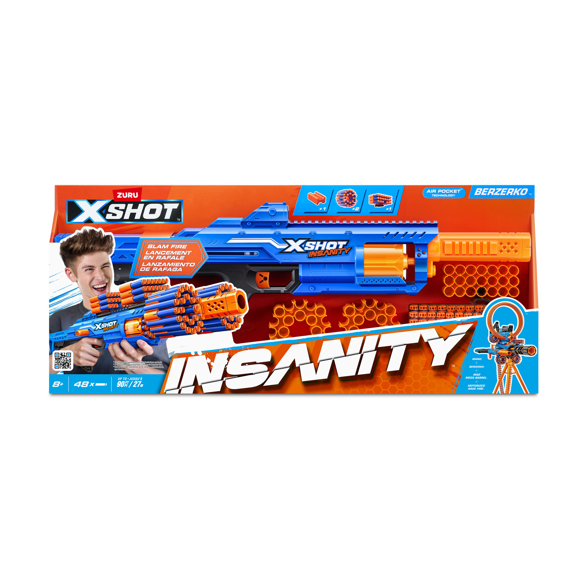XSHOT Insanity - Berzerko, Dartblaster