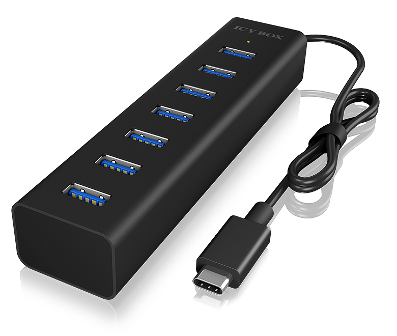 Hub 7-Port IcyBox USB 3.0 IB-HUB1700-C3 USB 3.0 Type-C (b) retail