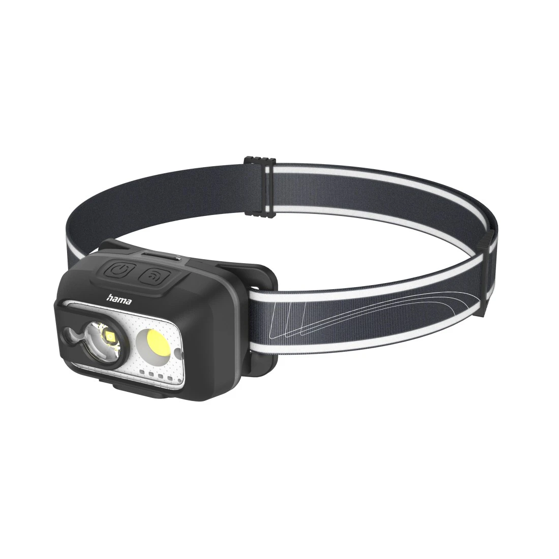 hama HL500-C LED Stirnlampe grau, 1 St.