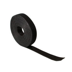 LogiLink Kabelbinder Klettband 10m schwarz