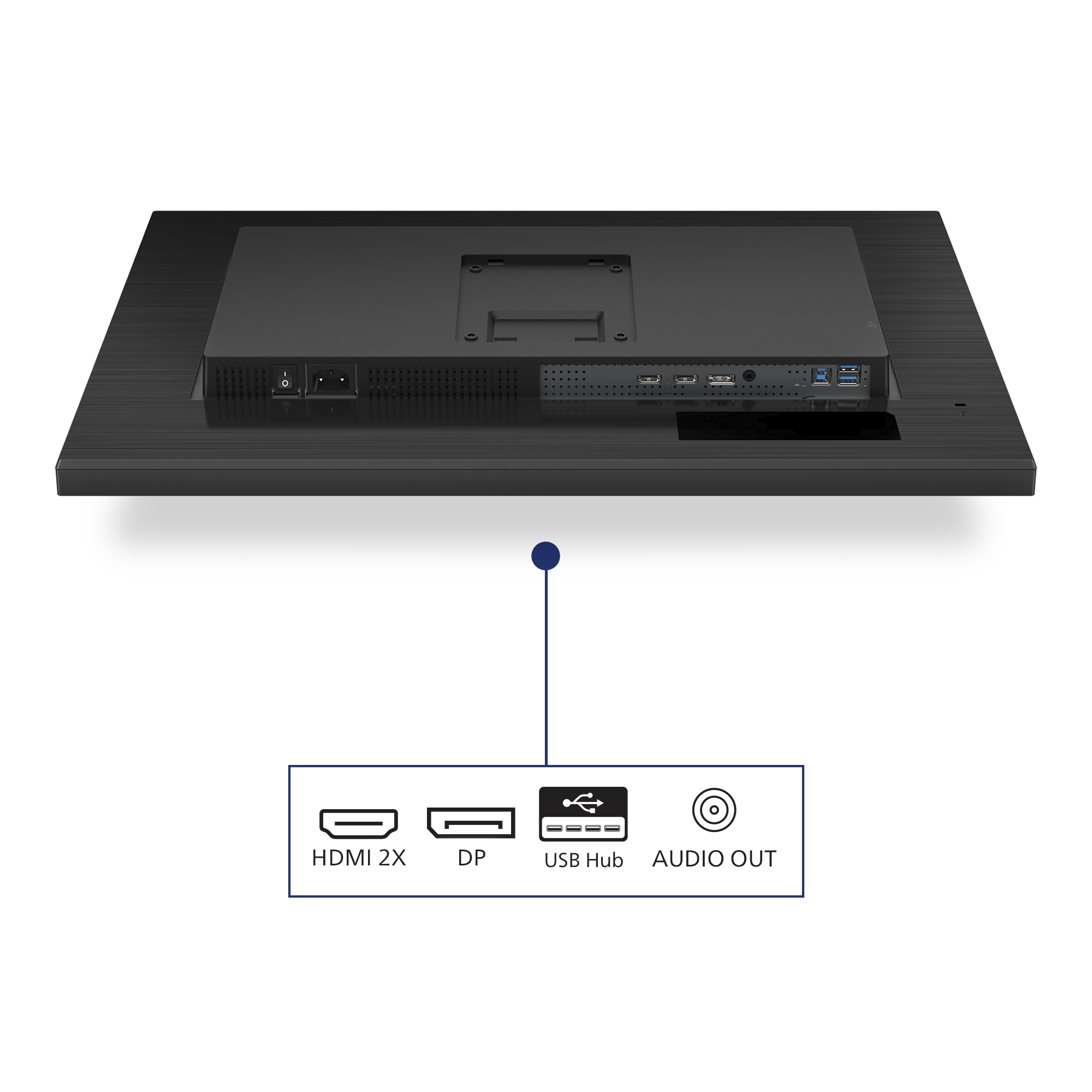 27B1N3800 - 27 IN ULTRA HD MONITOR HEIGHT-ADJUSTABLE SPEAKE