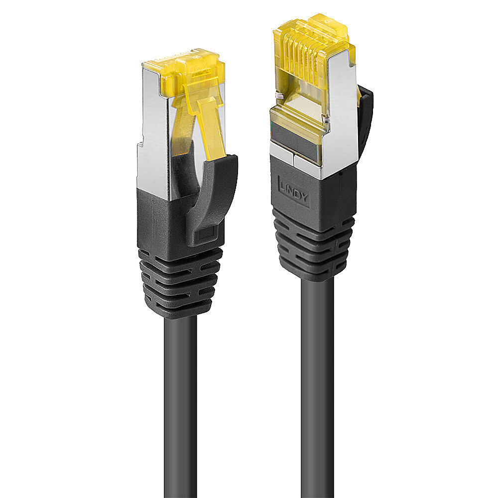 LINDY Patchkabel Cat6A U/UTP LSZH, schwarz 10pcs 1,00m