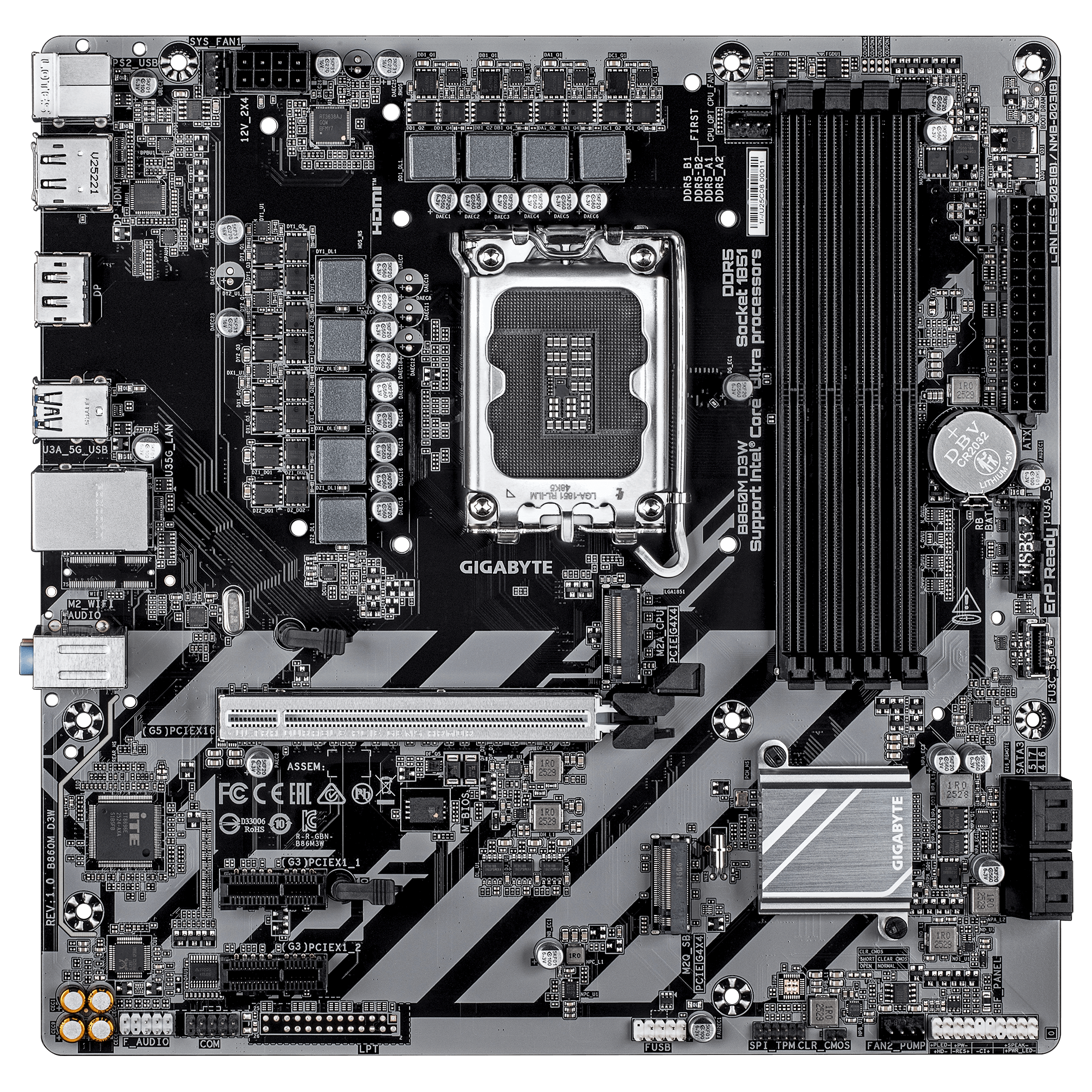 Gigabyte GA-B860M D3W (1851) (D)