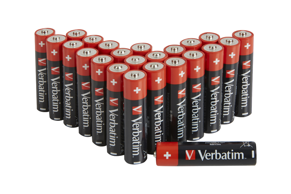 Verbatim ALKALINE BATTERY AA 24 PACK (BOX)