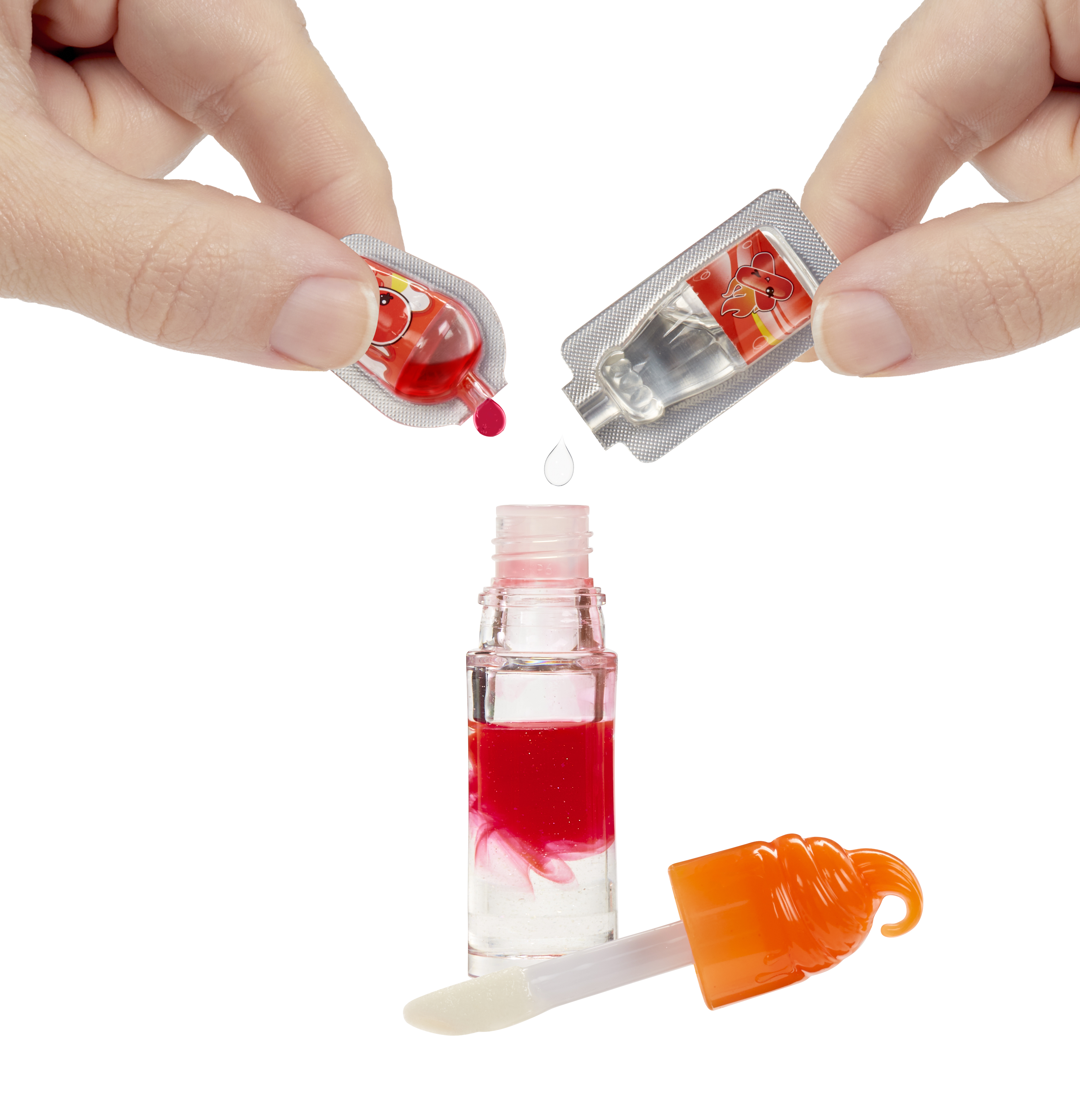 Yummiland Lip Gloss Doll Serie 2 - Amber Cinnamon, Puppe