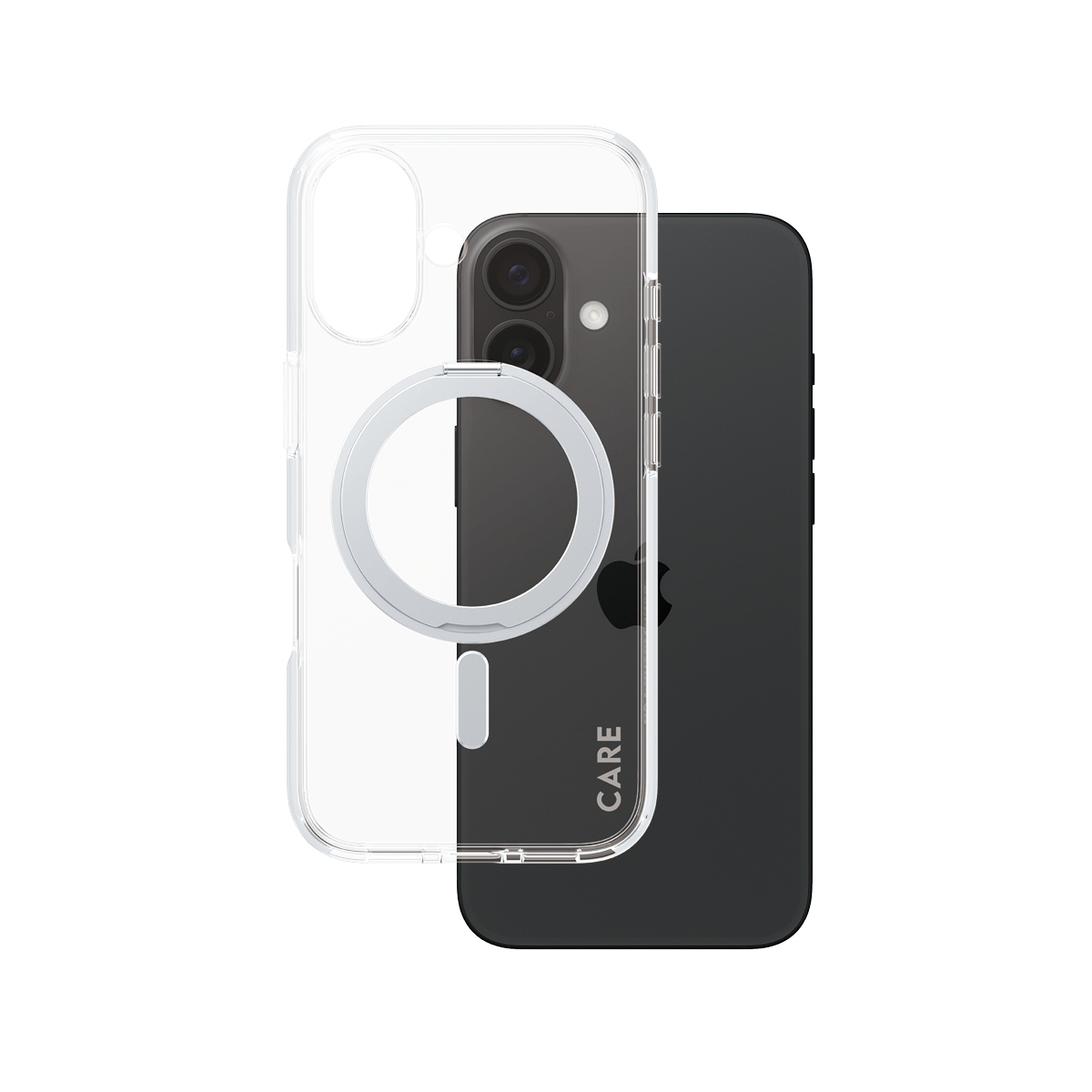 CARE BY PANZERGLASS CASE FEATURE SILVER KICKSTAND/MAGSAFE