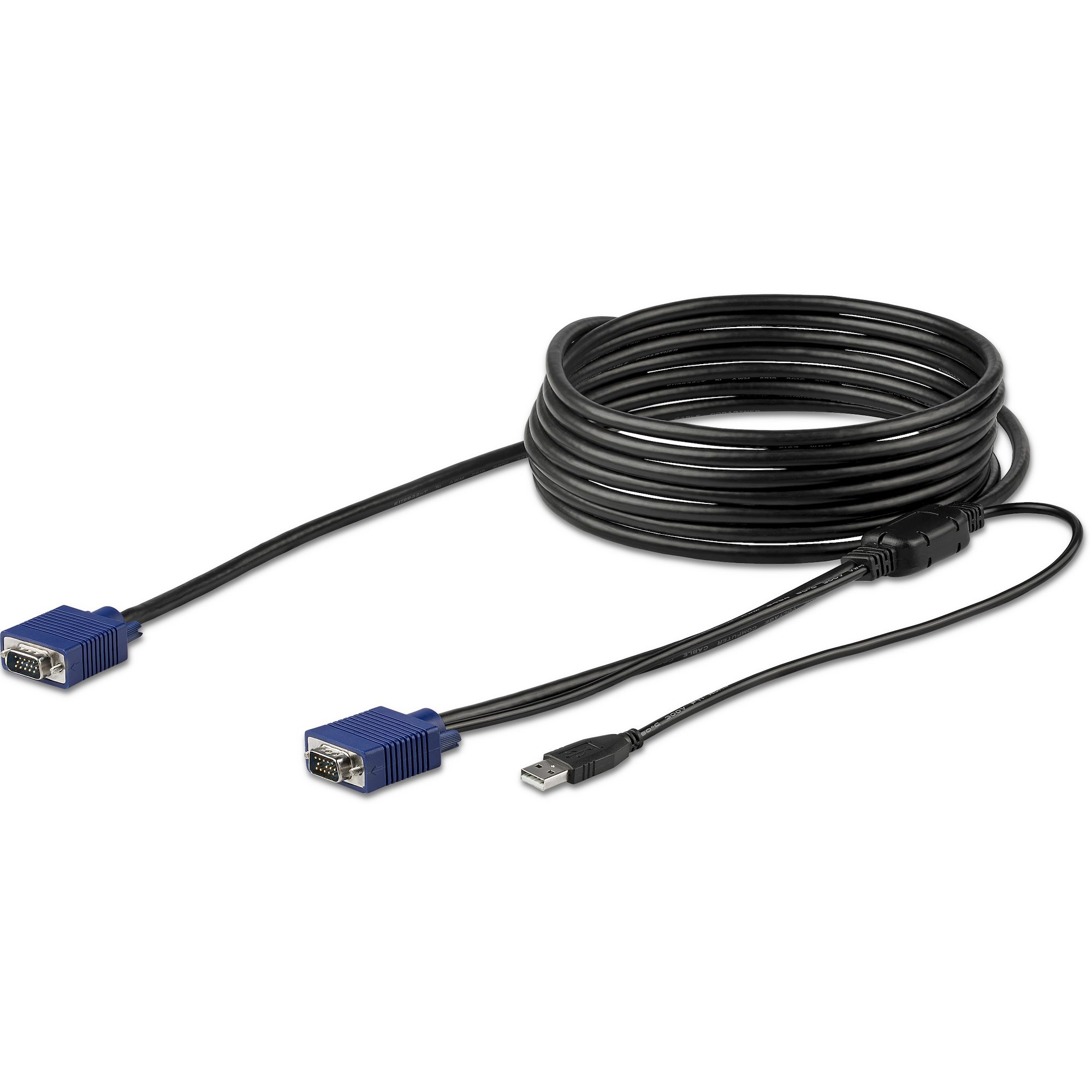 15 FT. (4.6 M) USB KVM CABLE RACKMOUNT CONSOLE CABLE