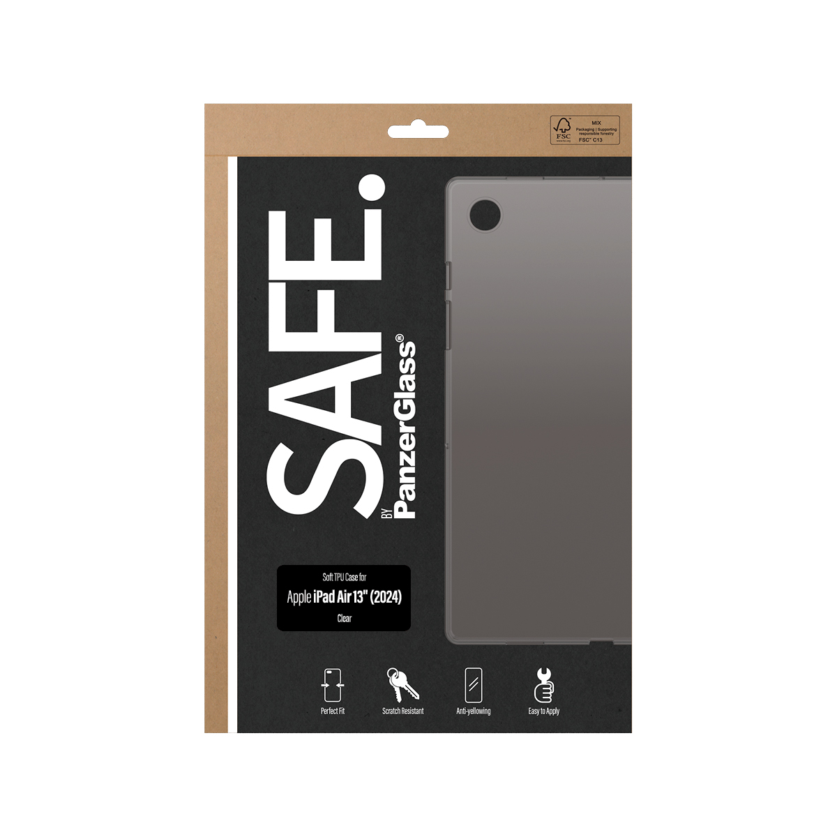 SAFE CLEAR TPU CASE APPLE IPAD AIR 13IN 2024