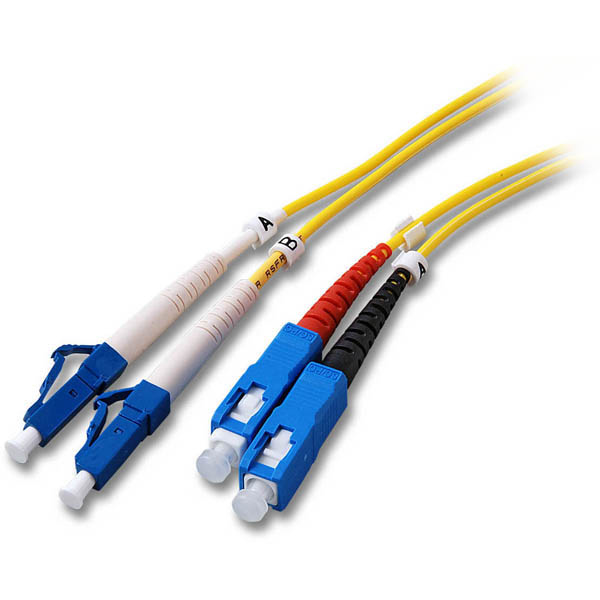 EFB Duplex Patchkabel LC-SC 9/125 OS2 LSZH 2mm 10m gelb
