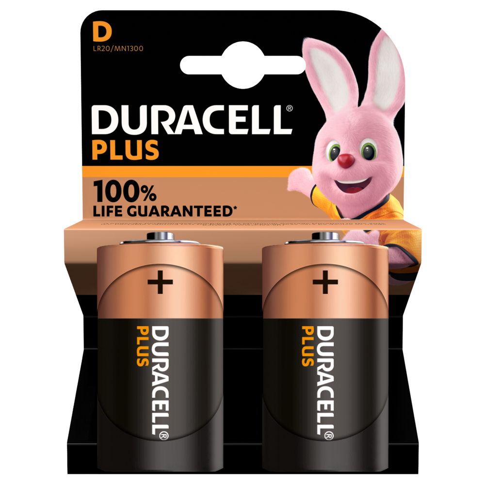 Duracell Batterie Plus NEW -C (MN1400/LR14) Baby 2St.