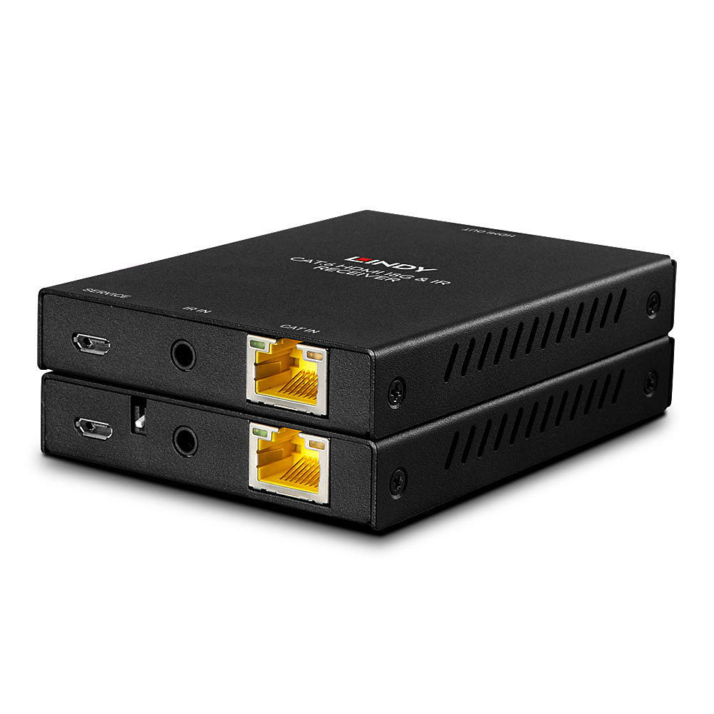 LINDY 50m Cat.6 18G HDMI & IR Extender with Loop Out port