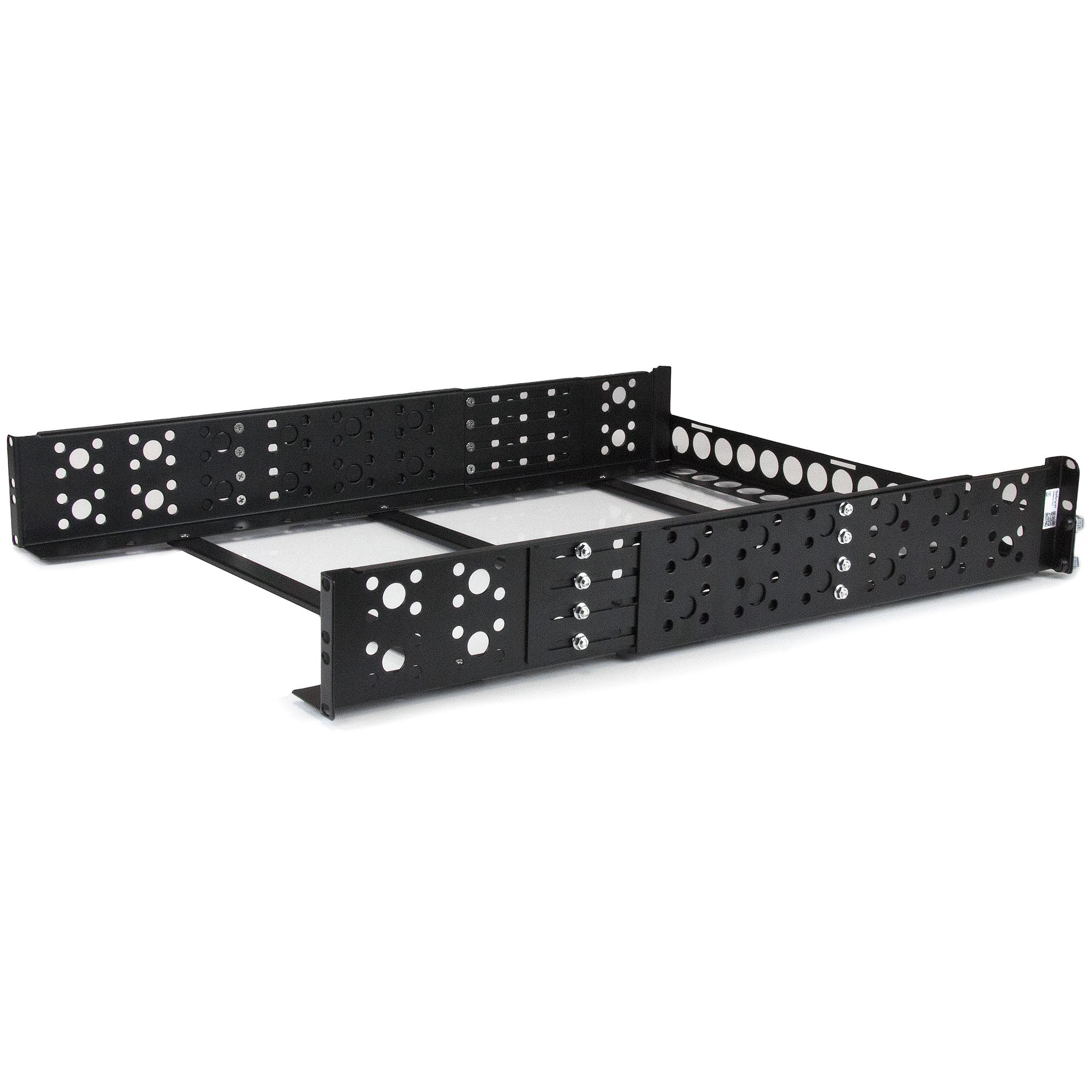 STARTECH.COM 2 HE Universal Server Rack Schienen - TAA-konforme Server Montageschienen mit einstellbarer Tiefe 48,26cm 19Zoll