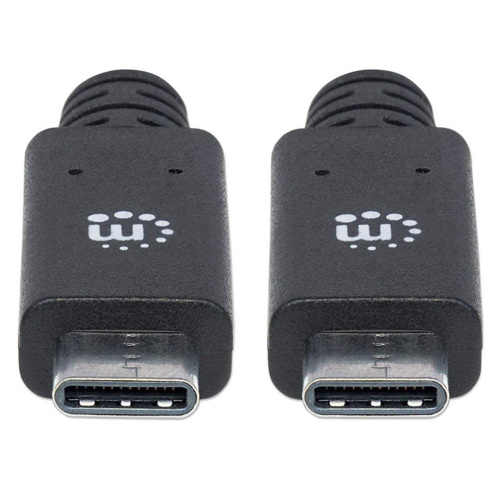 MANHATTAN USB 3.2 Kabel 10Gbit/s C-Stecker auf C-Stecker 1m