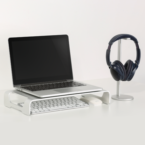 Logilink Aluminium Halterung für Laptop + Monitor, max.20kg