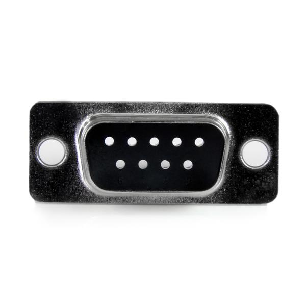 StarTech.com DB9 auf RJ45 Modular-Adapter GC98MF schwarz