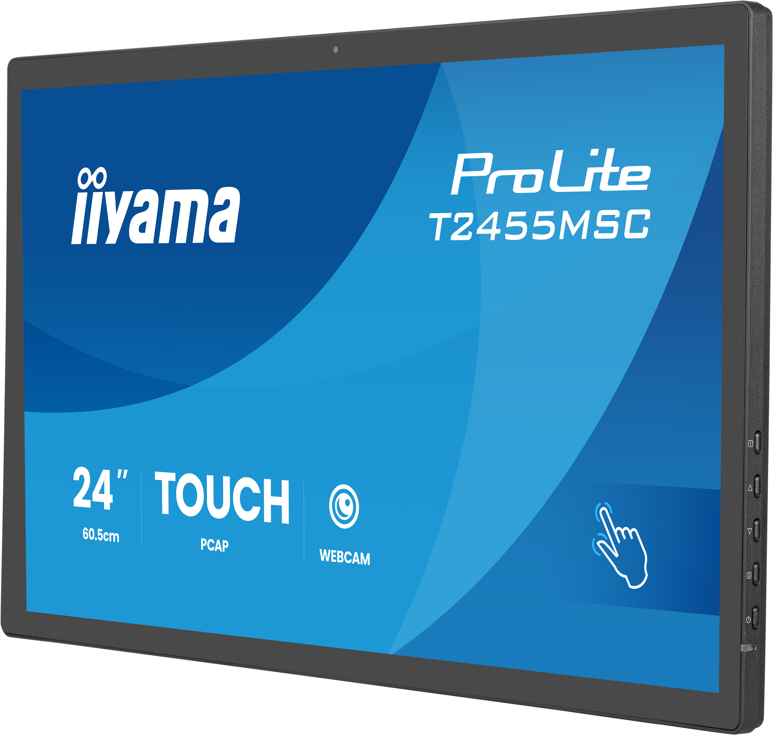 IIYAMA 60.5cm (23,8) T2455MSC-B2 16:9 M-Touch DP+HDMI+USB