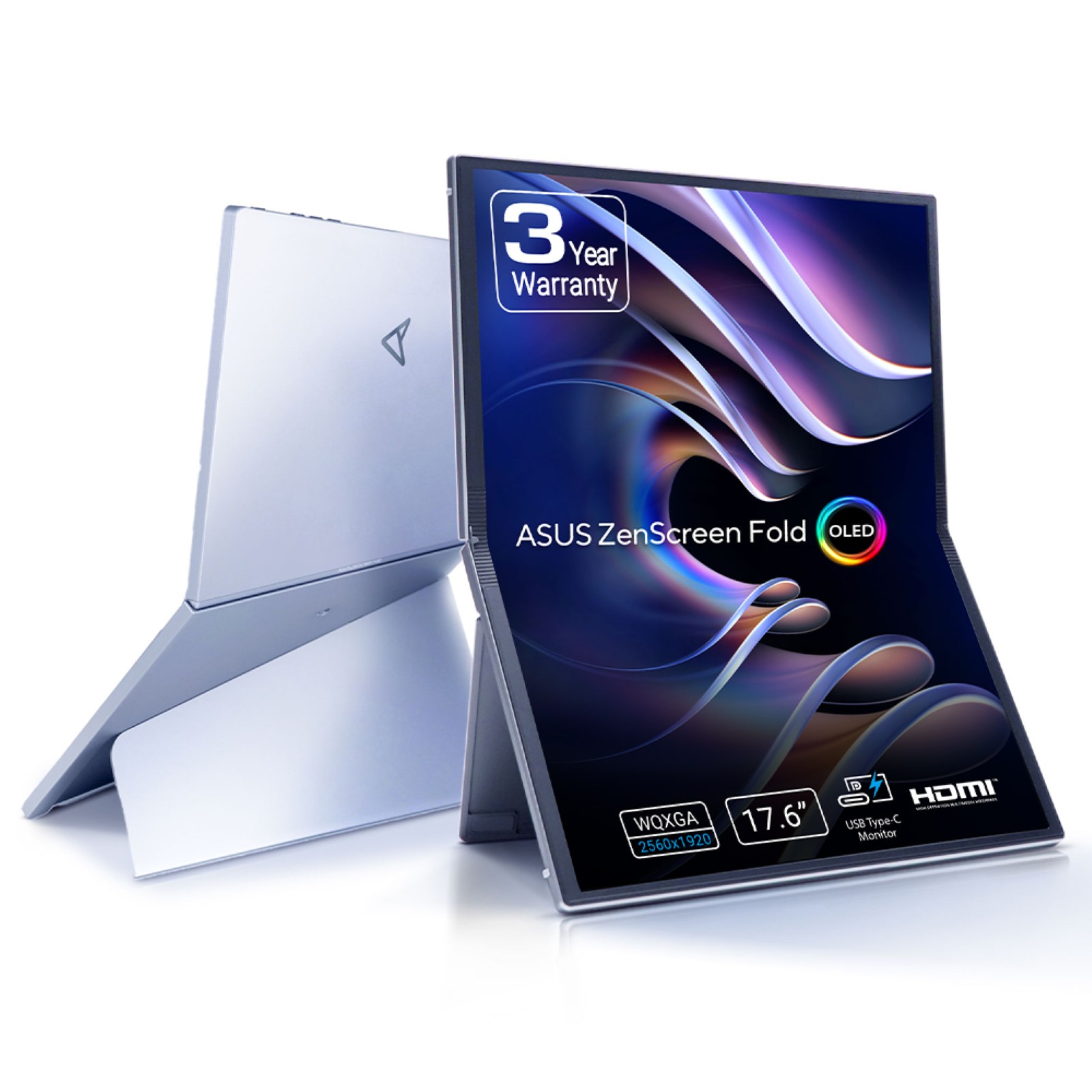 ASUS ZenScreen Fold MQ17QH 43.94cm (4:3)OLED