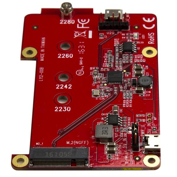 M.2 SATA RASPBERRY PI ADAPTER FOR RASPBERRY PI AND DEV BOARDS