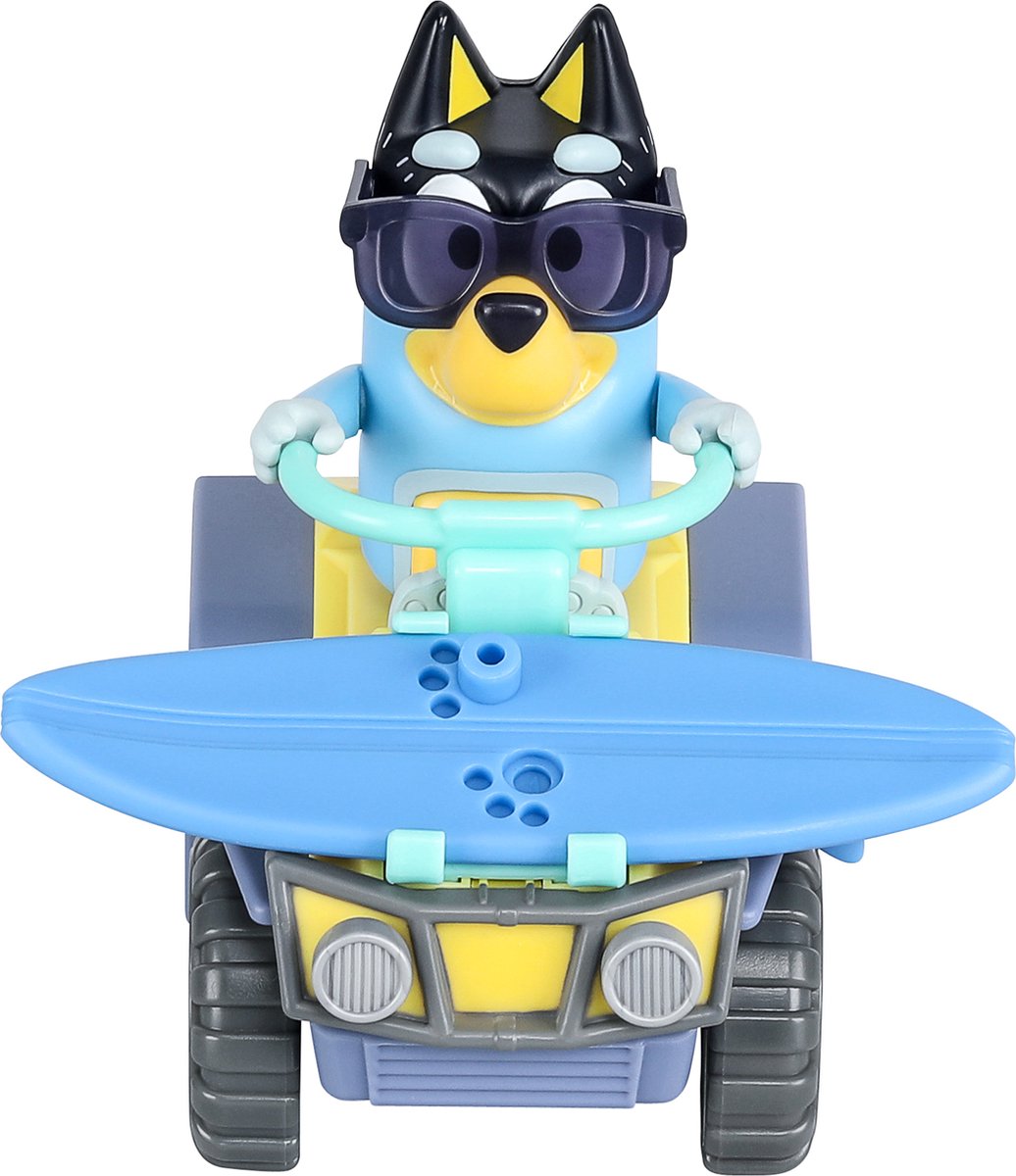 Bluey Vehicle & Figure - Beach Quad, Spielfahrzeug