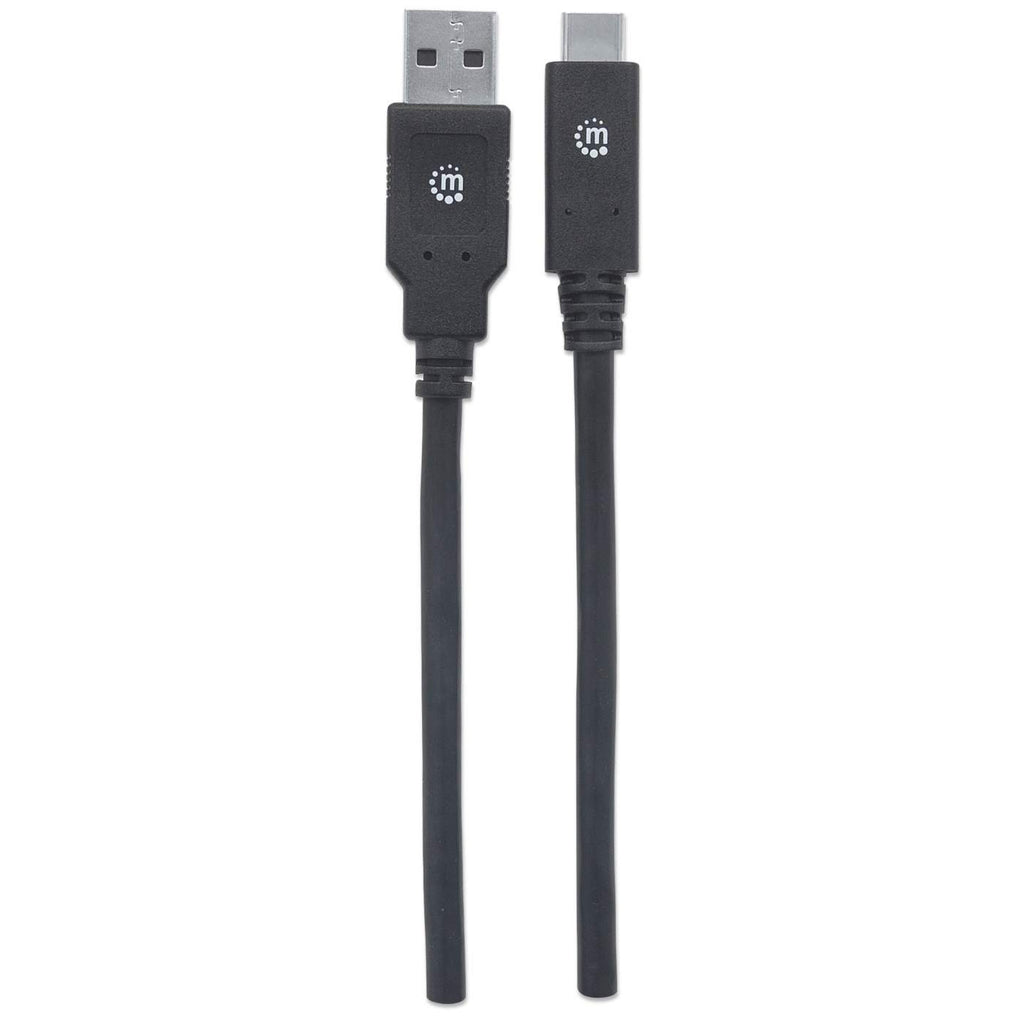 MANHATTAN USB 3.1 Gen1-Kabel C-Stecker/A-Stecker 2m schwarz