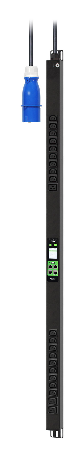 APC Easy PDU Metered Zero U 16A 230V 18 C13 3 C19 IEC309