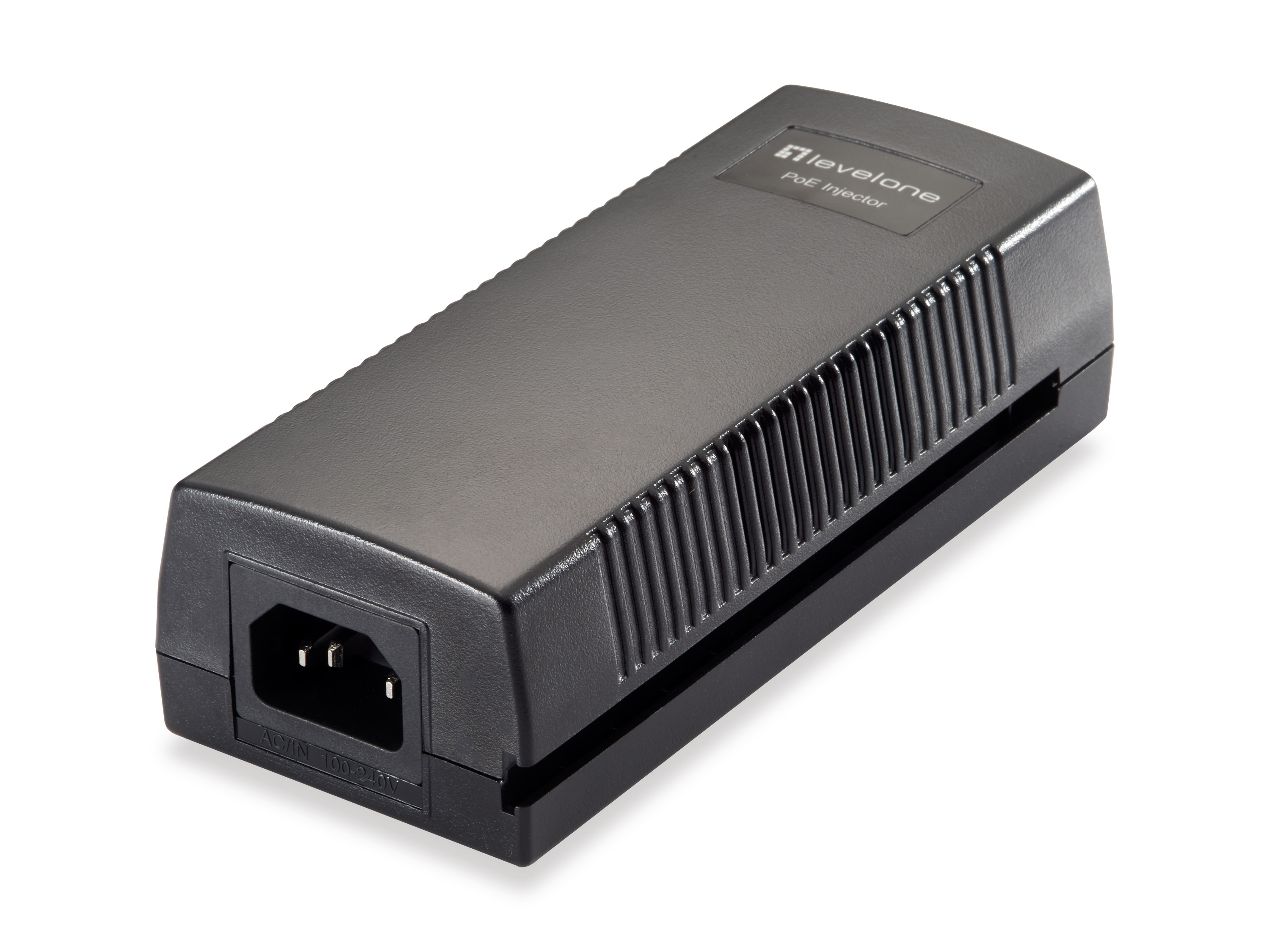 LevelOne PoE-Injektor GE 2x PSE 30W PoE schwarz