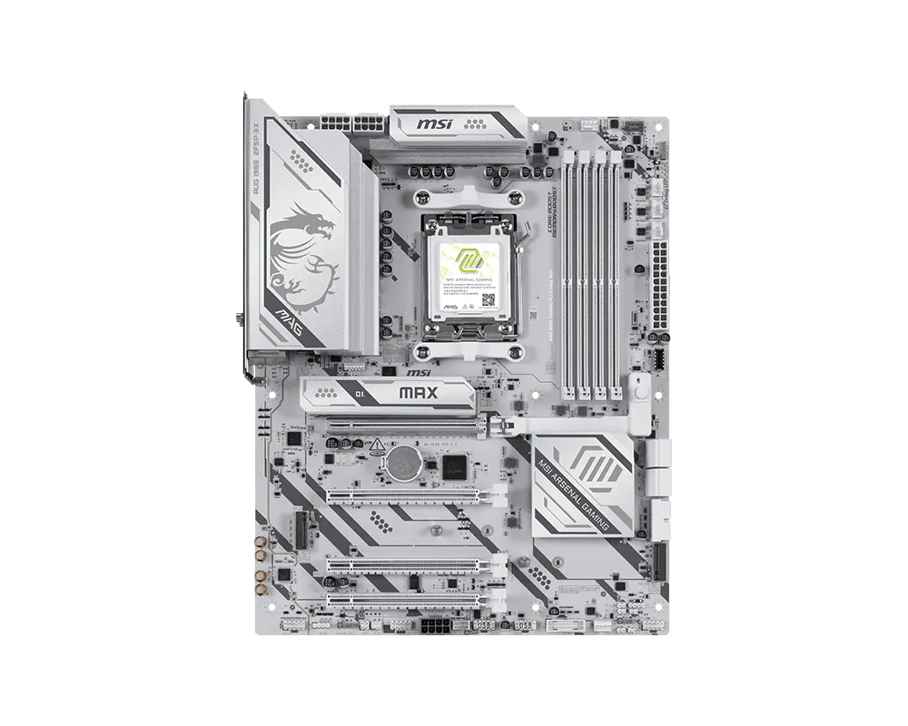 MSI MAG B850 GAMING PLUS MAX WIFI AM5 MB 4xDDR5 4xSATA 3xM.2
