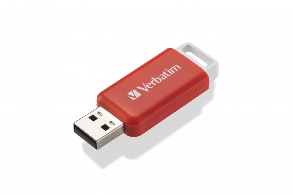 USB-Stick 16GB Verbatim V DataBar USB 2.0 Drive Red retail