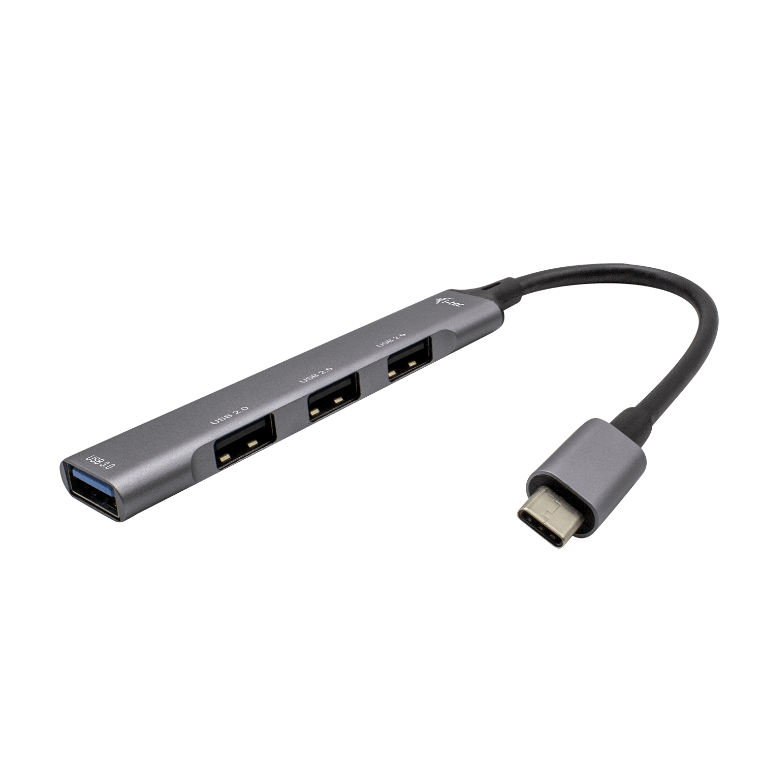 USB-C METAL HUB 1X USB 3.0 + 3X USB 2.0