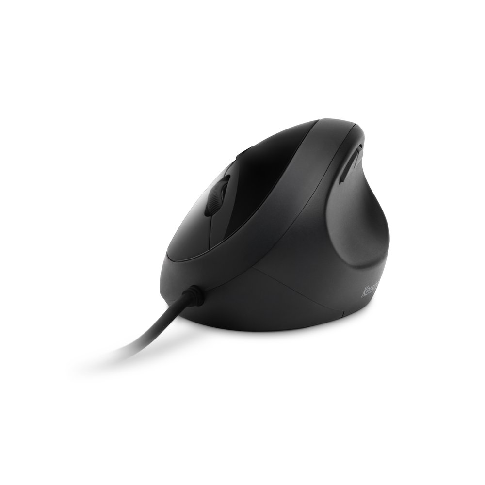Kensington Pro Fit® Ergo Maus ergonomisch kabelgebunden schwarz