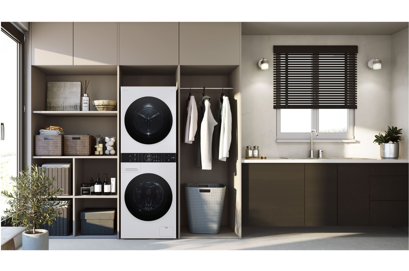 WashTower WT1210WWF , Waschtrockner