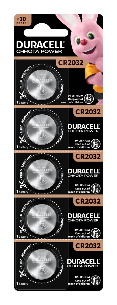 Duracell Batterie Knopfzelle CR2016 3.0V Lithium 5St.