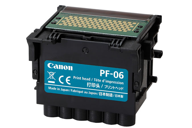 Canon PF-06 schwarz, cyan, magenta, gelb Druckkopf