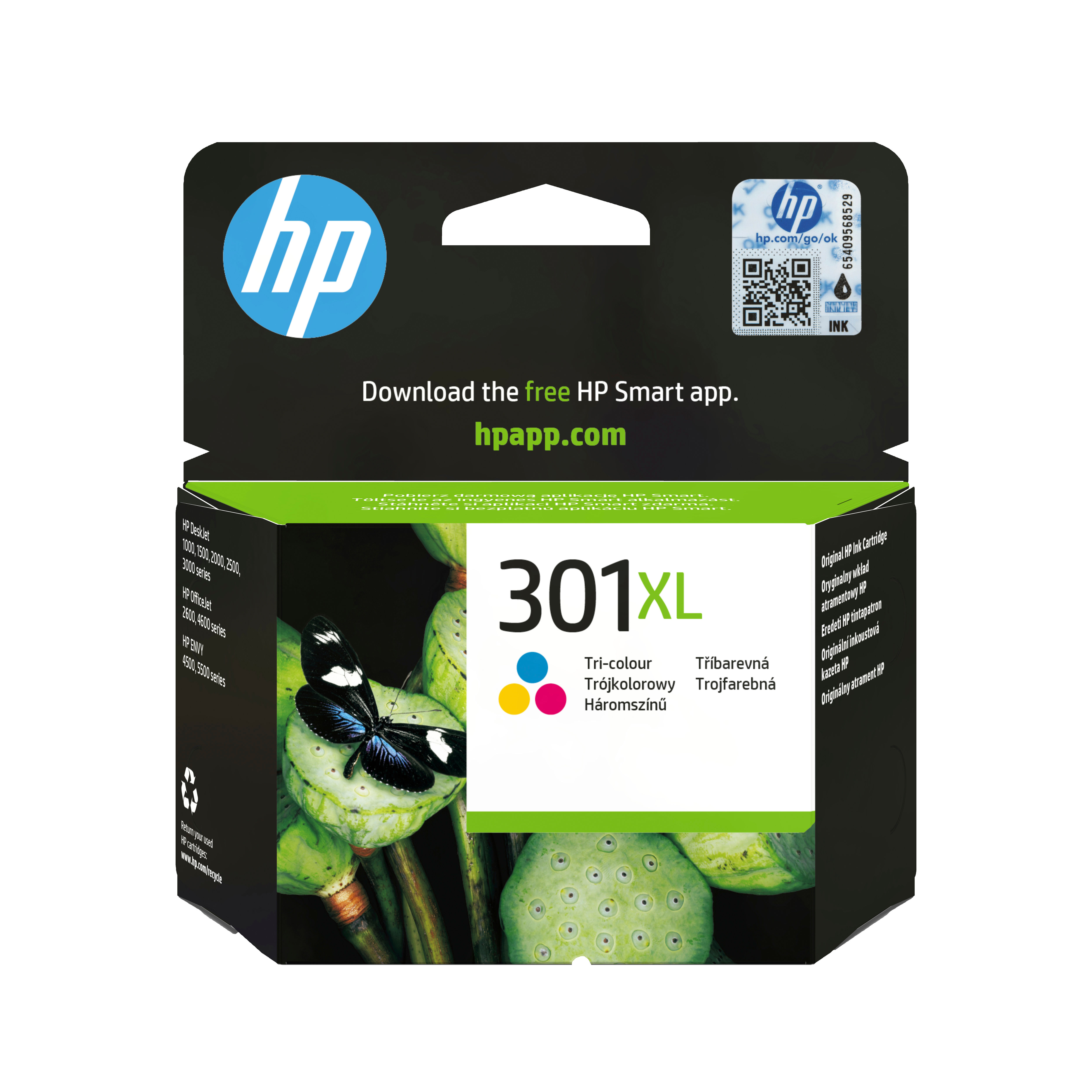 HP 301XL Dreifarbig Tintenpatrone 6ml
