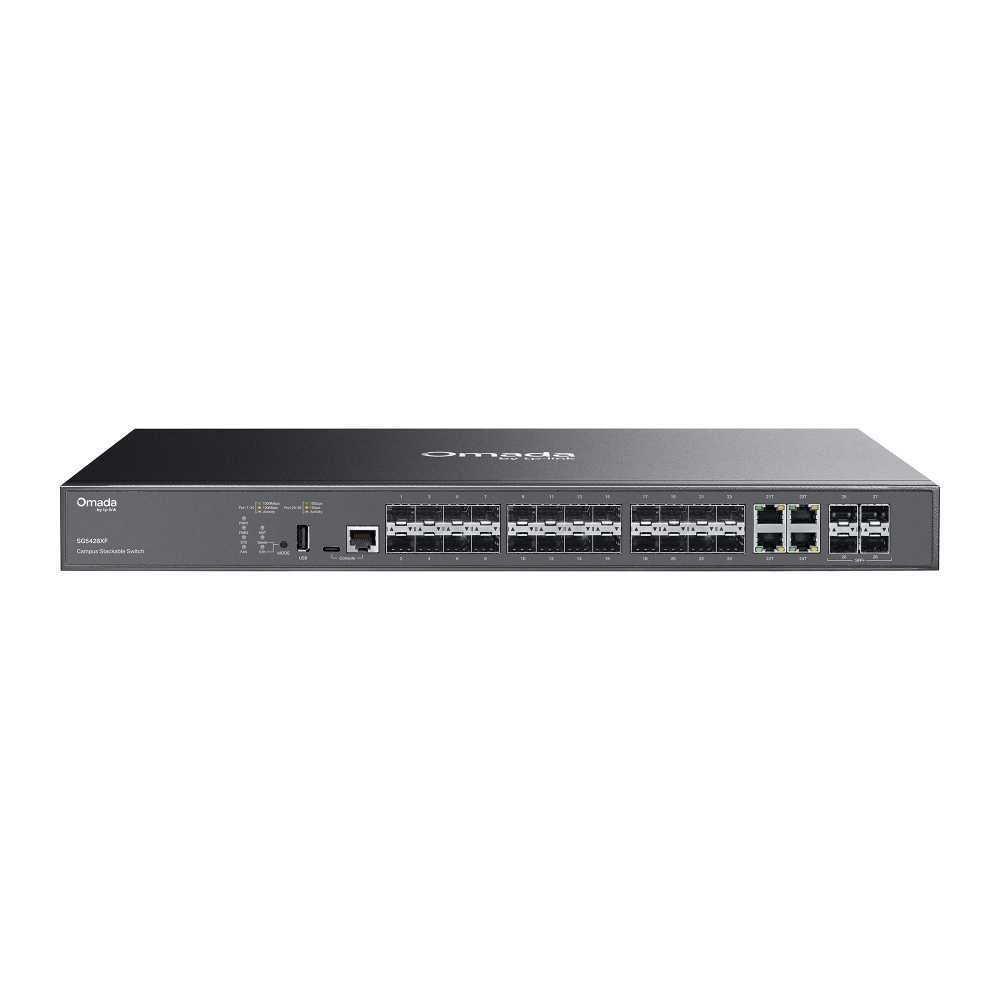 24-PORT SFP L3 MANAGED SWITCH STACKABLE 20XSFP 4X 10G SFP+