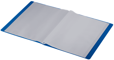 LEITZ Recycle 4677 Sichtbuch DIN A4, 40 Hüllen blau, 1 St.