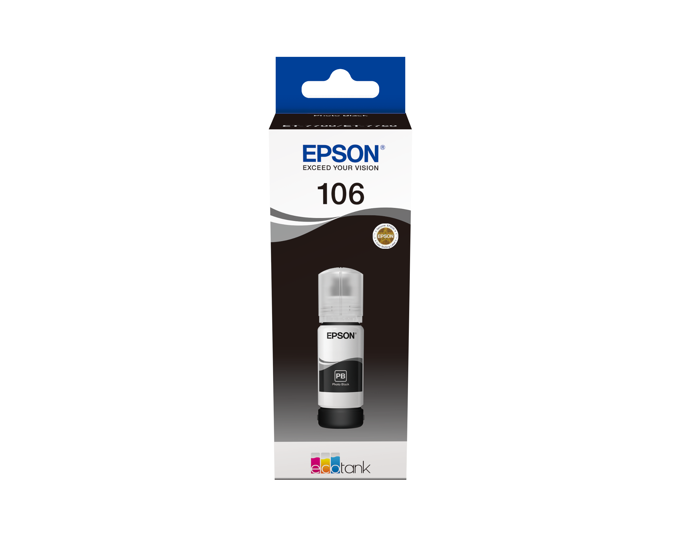 EPSON 5LB 106 EcoTank Photo Black ink bottle