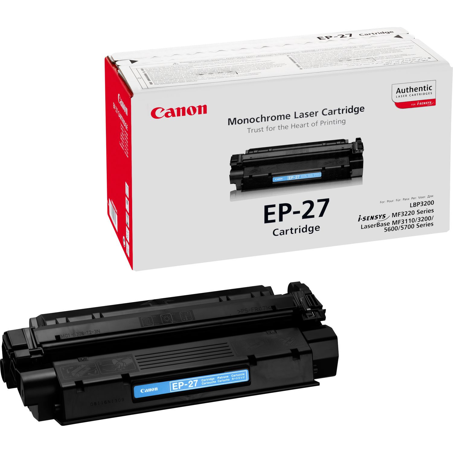 Toner Schwarz EP-27