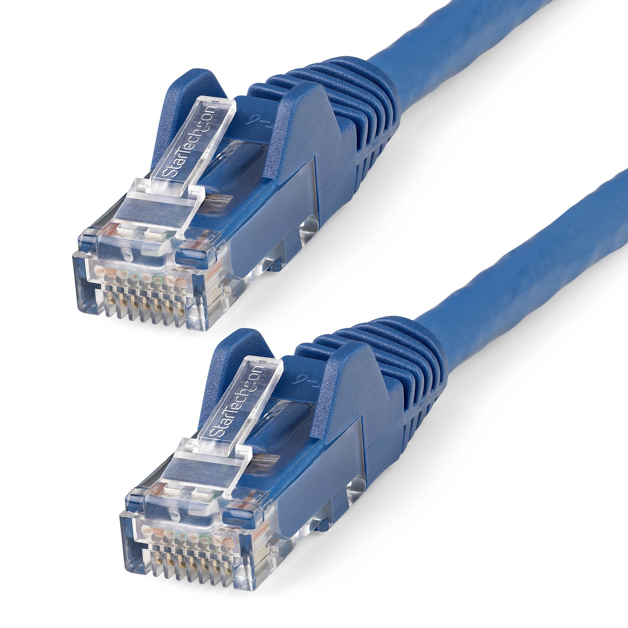 STARTECH.COM 10m LSZH CAT6 Ethernet Cable - 10 Gigabit 100W PoE RJ45 UTP Network Patch Cord Snagless - Blue ETL