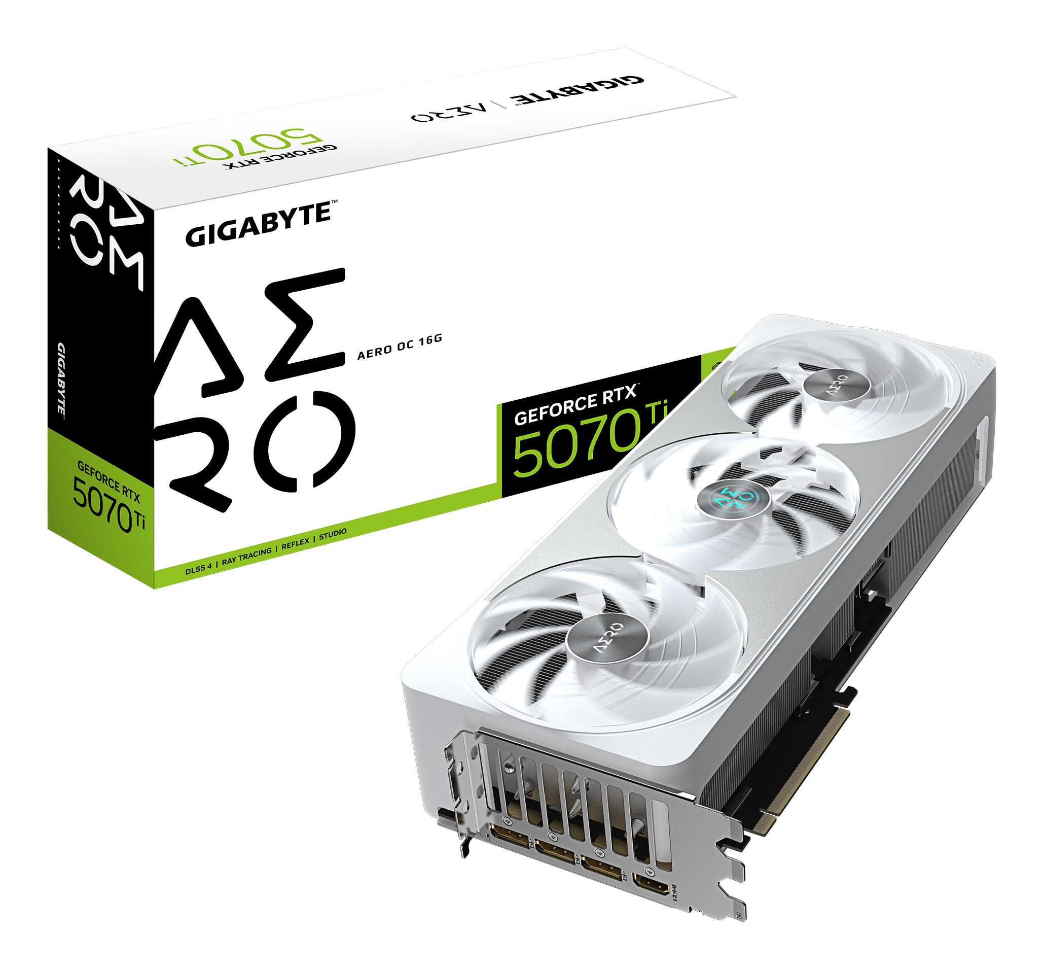 Gigabyte RTX5070 TI AERO OC 16GB GDDR7 HDMI 3xDP