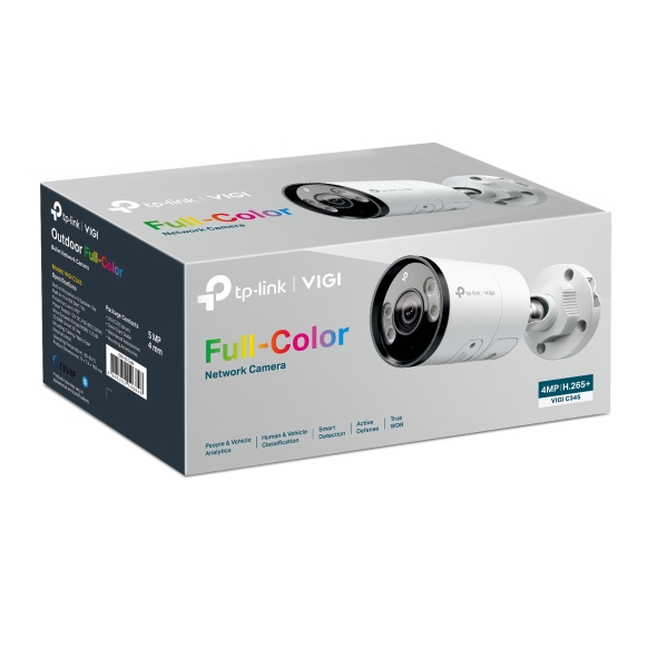TP-Link Omada IPCam VIGI C345(4mm) 4MP Full-Color Bullet