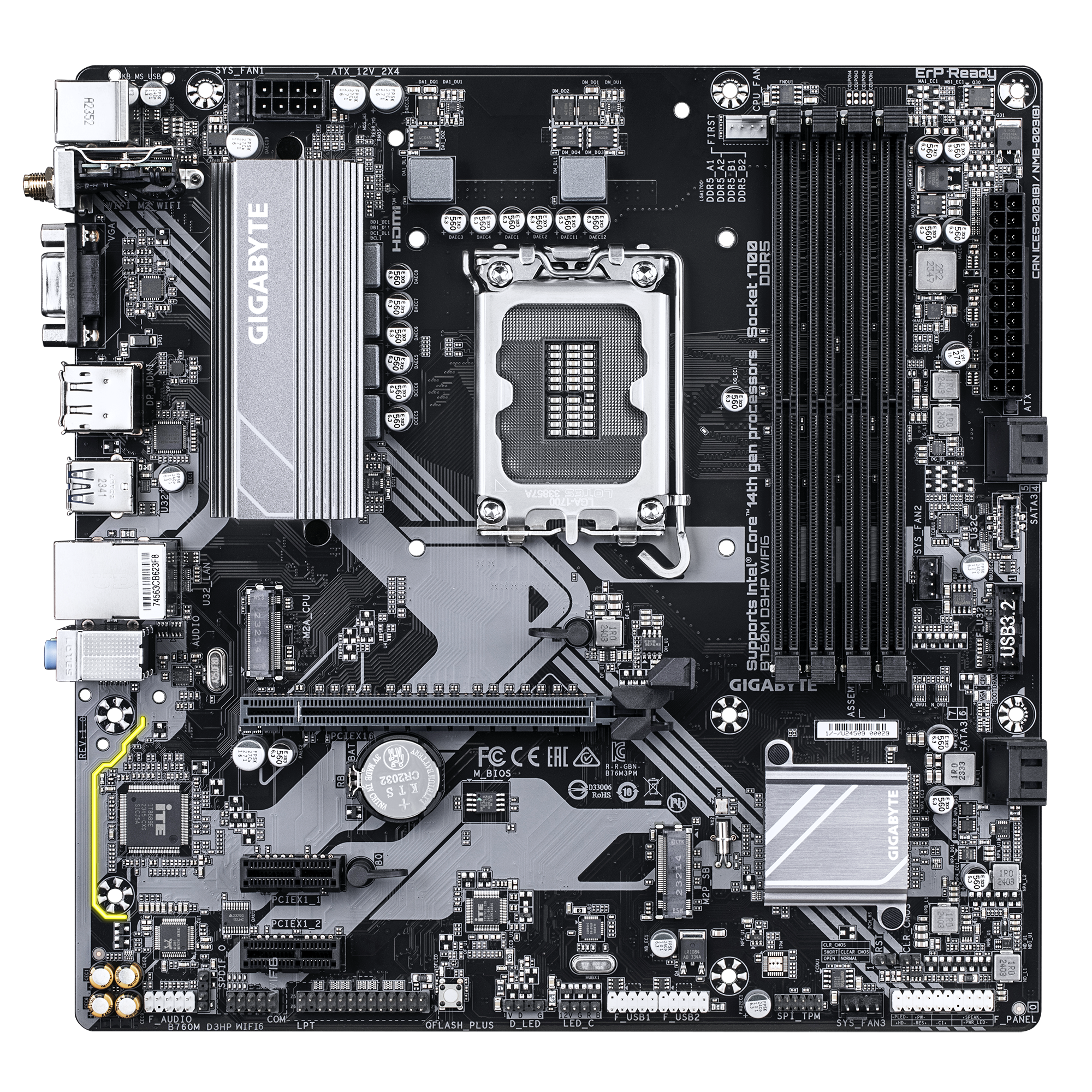 Gigabyte GA-B760M D3HP WIFI6 (1700) (D)
