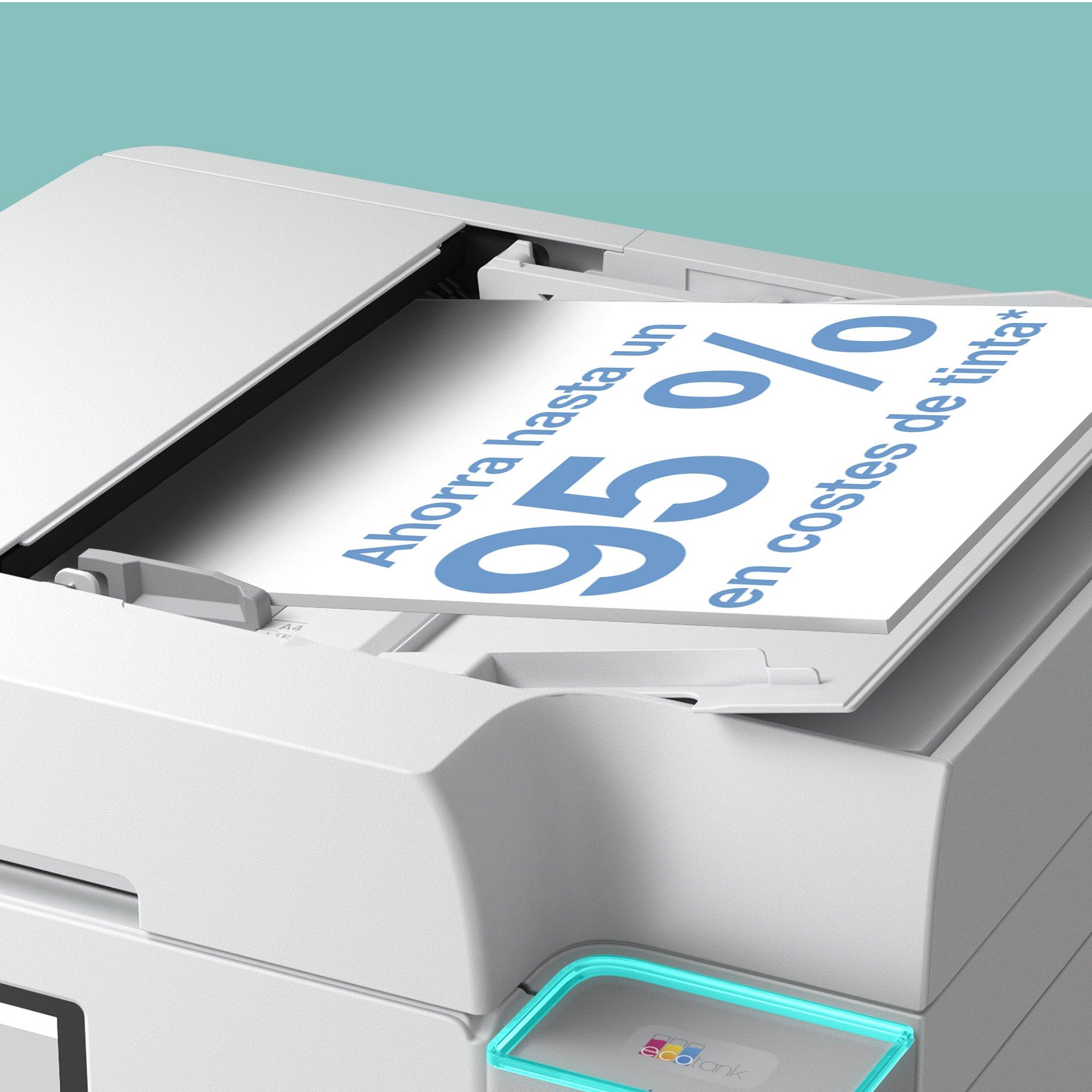 EPSON EcoTank ET-4956 4 in 1 Tintenstrahl-Multifunktionsdrucker weiß